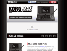 Tablet Screenshot of korgds10synthesizer.com